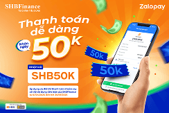 Thanh toán dễ dàng qua ZaloPay nhận ngay ưu đãi 50.000đ